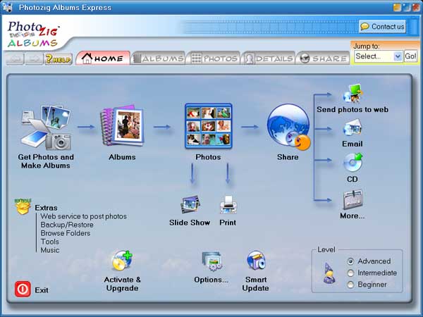 story album software free download